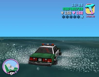 侠盗飞车罪恶都市汽车怎么在水上漂?水上漂秘籍