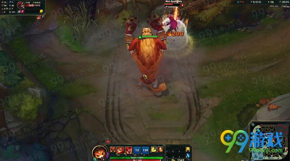 lol狂狮纳尔新皮肤特效展示 lol狂狮纳尔皮肤多少钱