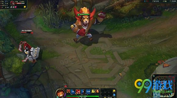 lol狂狮纳尔新皮肤特效展示 lol狂狮纳尔皮肤多少钱